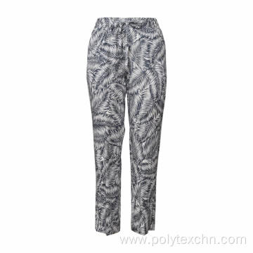 Women Loose printing Pockets Pants